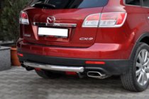 Mazda CX-9 2007–2016 Aizmugurējais aizsargloks AK002 (nerūsējošais tērauds) foto 2