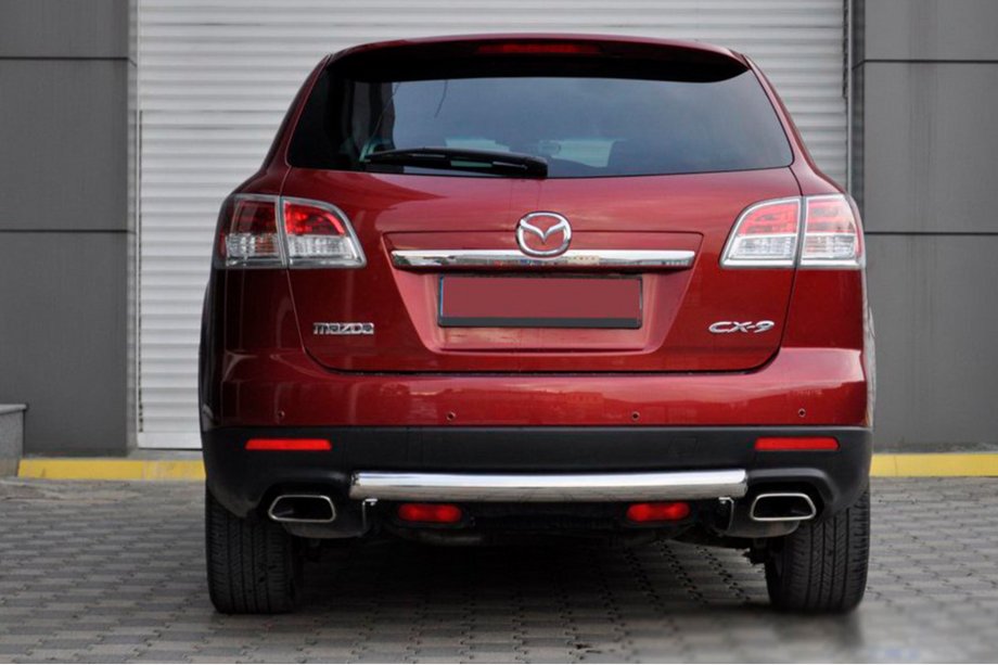 Mazda CX-9 2007–2016 Aizmugurējais aizsargloks AK002 (nerūsējošais tērauds) Image