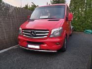 Mercedes Sprinter W906 2006–2018 Priekšējais apakšējais aizsargstienis ST008 (nerūsējošais tērauds) 2006-2013, 70 mm foto 4