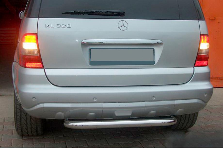 Mercedes ML W163 1997–2005 Aizmugures aizsargloks AK006 (nerūsējošais tērauds) Image