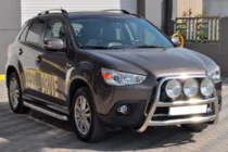 Mitsubishi ASX 2010–2023 Bullbārs WT018 (nerūsējošais tērauds) foto 3