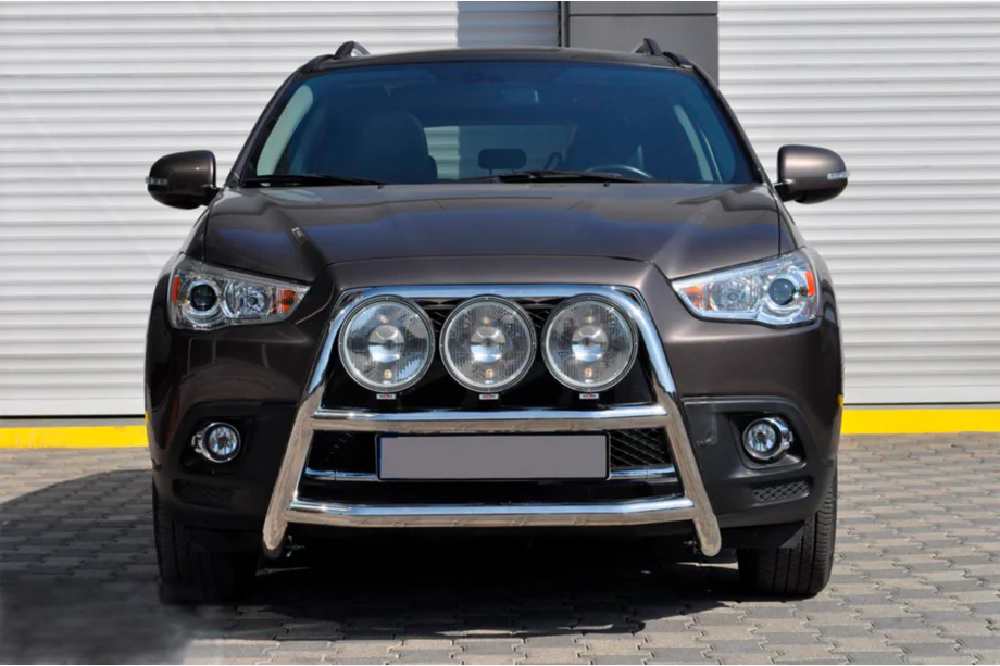 Mitsubishi ASX 2010–2023 Bullbārs WT018 (nerūsējošais tērauds) Image