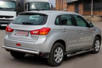 Mitsubishi ASX 2010–2023 Sānu sliekšņu caurules BB002 (2 gab., nerūsējošais tērauds) foto 4