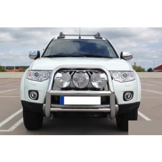 Bullbārs WT018 (nerūsējošais tērauds) foto 2
