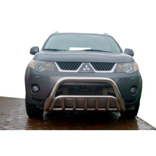 Priekšējais bullbar WT002 (nerūsējošais tērauds) foto 1