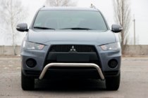 Mitsubishi Outlander 2006–2012 Kengurubārs WT007 (nerūsējošais tērauds) foto 1