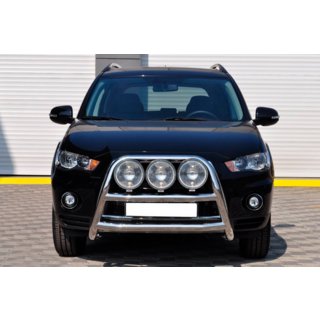 Bullbar WT018 (2010-2012, nerūsējošais tērauds) foto 1
