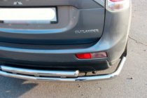 Mitsubishi Outlander 2012–2021 Aizmugurējais aizsargloks AK004 (nerūsējošais tērauds) foto 4