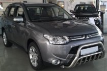 Mitsubishi Outlander 2012–2021 Priekšējais bullbar WT002 (nerūsējošais tērauds) foto 1