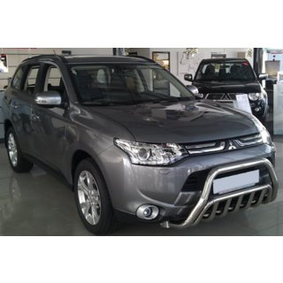 Priekšējais bullbar WT002 (nerūsējošais tērauds) foto 1