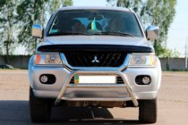 Mitsubishi Pajero Sport 1996–2007 Priekšējais aizsargstienis WT022 (nerūsējošais tērauds) foto 2