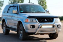 Mitsubishi Pajero Sport 1996–2007 Priekšējais aizsargstienis WT022 (nerūsējošais tērauds) foto 3