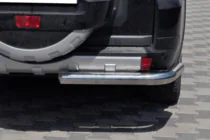 Mitsubishi Pajero Wagon IV 2006–2021 Aizmugurējais aizsargstienis AK003 (nerūsējošais tērauds) foto 2