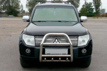 Mitsubishi Pajero Wagon IV 2006–2021 Kengurbārs QT007 (nerūsējošais tērauds) foto 1