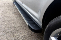 Volkswagen Caddy 2010–2015 Sānu sliekšņi MAYA (2 gab., alumīnija) foto 1