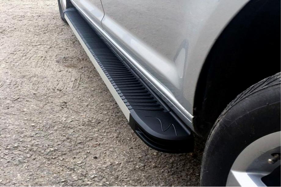 Volkswagen Caddy 2010–2015 Sānu sliekšņi MAYA (2 gab., alumīnija) Image