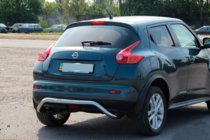 Nissan Juke 2010–2019 Aizmugurējā aizsargstieņa caurule AK007 (nerūsējošais tērauds) foto 1