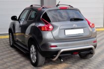 Nissan Juke 2010–2019 Aizmugurējā aizsargstieņa caurule AK007 (nerūsējošais tērauds) foto 2