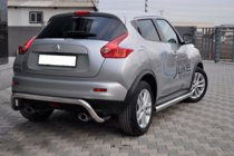 Nissan Juke 2010–2019 Aizmugurējā aizsargstieņa caurule AK007 (nerūsējošais tērauds) foto 5