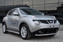 Nissan Juke 2010–2019 Sānu trubas Ø60 (2 gab., nerūsējošais tērauds) foto 3