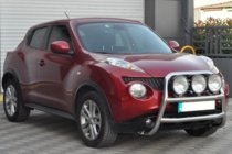 Nissan Juke 2010–2019 Priekšējais bullbārs WT018 (nerūsējošais tērauds) foto 4