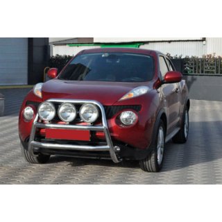 Priekšējais bullbārs WT018 (nerūsējošais tērauds) foto 2