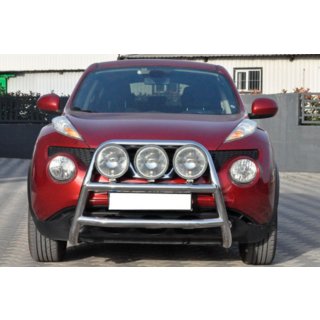 Priekšējais bullbārs WT018 (nerūsējošais tērauds) foto 3