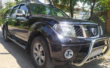 Nissan Navara 2006–2015 Priekšējais bullbar WT003 (nerūsējošais tērauds) foto 3