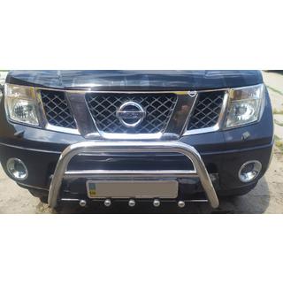 Priekšējais bullbar WT003 (nerūsējošais tērauds) foto 4