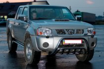 Nissan NP300 1999–2015 Priekšējais aizsargstienis WT002 (nerūsējošais tērauds) foto 3