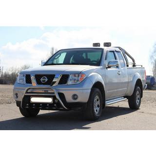 Priekšējais bullbar WT003 (nerūsējošais tērauds) foto 4