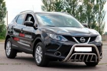 Nissan Qashqai 2014–2021 Priekšējais aizsargstienis WT002 (nerūsējošais tērauds) foto 3