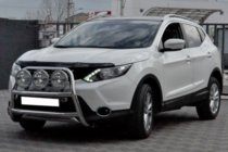 Nissan Qashqai 2014–2021 Priekšējais bullbārs WT018 (nerūsējošais tērauds) foto 3