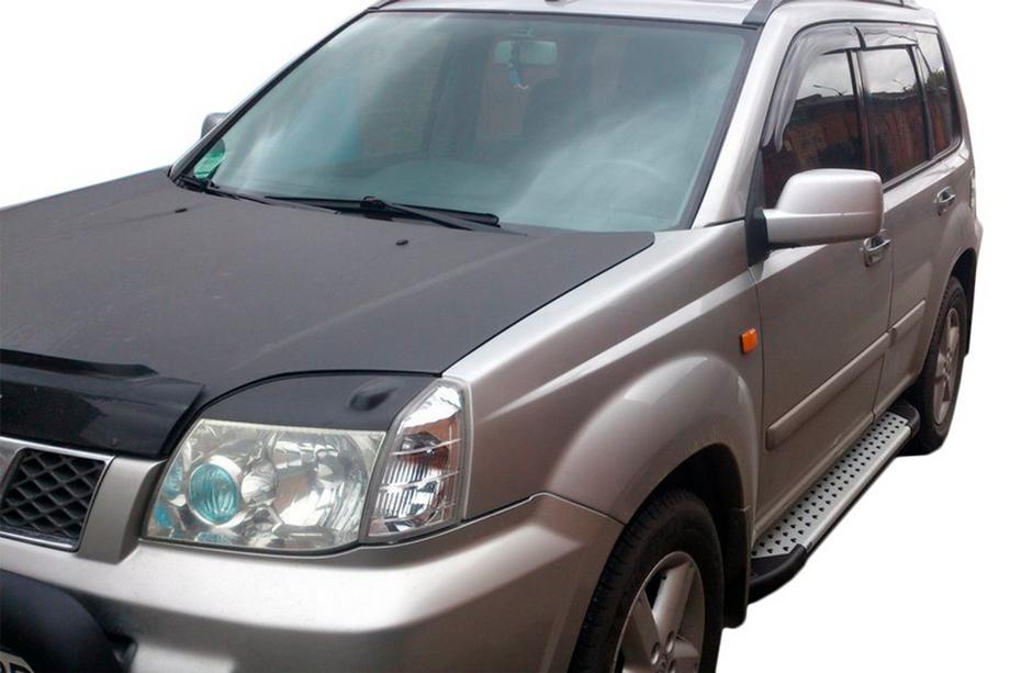 Nissan X-trail T30 2002–2007 Sānu pakāpieni Allmond Grey (2 gab., alumīnija) Image