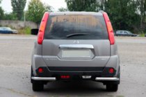 Nissan X-trail T31 2007–2014 Aizmugurējie stūri AK003 (2 gab., nerūsējošais tērauds) foto 2