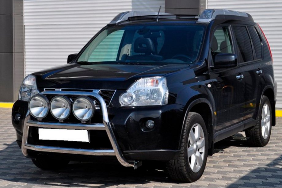 Nissan X-trail T31 2007–2014 Priekšējais aizsargstienis WT018 (nerūsējošais tērauds) Foto 3