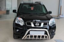 Nissan X-trail T31 2007–2014 Priekšējais aizsargstienis WT002 (nerūsējošais tērauds) foto 4