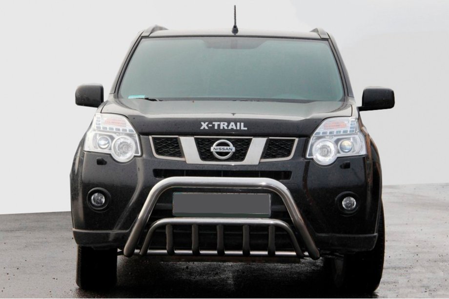 Nissan X-trail T31 2007–2014 Priekšējais aizsargstienis WT002 (nerūsējošais tērauds) Image