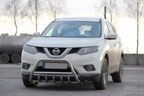 Nissan X-trail T32/Rogue 2014–2021 Priekšējais bullbar WT003 (nerūsējošais tērauds) foto 3