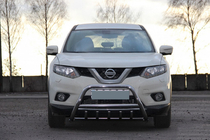Nissan X-trail T32/Rogue 2014–2021 Priekšējais bullbar WT003 (nerūsējošais tērauds) foto 4