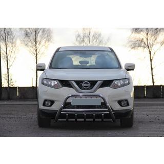 Priekšējais bullbar WT003 (nerūsējošais tērauds) foto 4