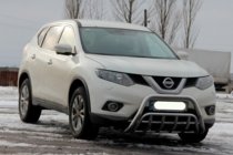 Nissan X-trail T32/Rogue 2014–2021 Priekšējais aizsargstienis WT002 (nerūsējošais tērauds) foto 3