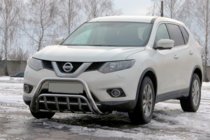 Nissan X-trail T32/Rogue 2014–2021 Priekšējais aizsargstienis WT002 (nerūsējošais tērauds) foto 1
