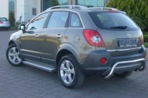 Opel Antara 2006–2017 Aizmugures aizsargstienis AK007-1 (nerūsējošais tērauds) foto 4