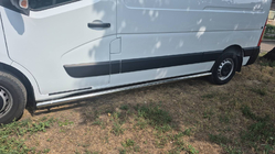 Renault Master 2011–2023 Sānu sliekšņu caurules BB002 (2 gab., nerūsējošais tērauds) foto 10