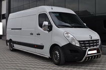Opel Movano 2010–2021 Bullbar WT003 (nerūsējošais tērauds) foto 2