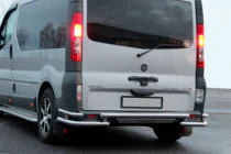 Renault Trafic 2001–2015 Aizmugurējais aizsargstienis AK-Special (nerūsējošais tērauds) foto 6
