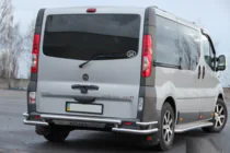 Renault Trafic 2001–2015 Aizmugurējais aizsargstienis AK-Special (nerūsējošais tērauds) foto 7