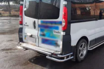 Renault Trafic 2001–2015 Aizmugurējais aizsargstienis AK-Special (nerūsējošais tērauds) foto 3