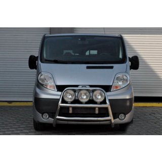 Bullbārs WT018 (nerūsējošais tērauds) Nissan Primastar 2002–2014 foto 2